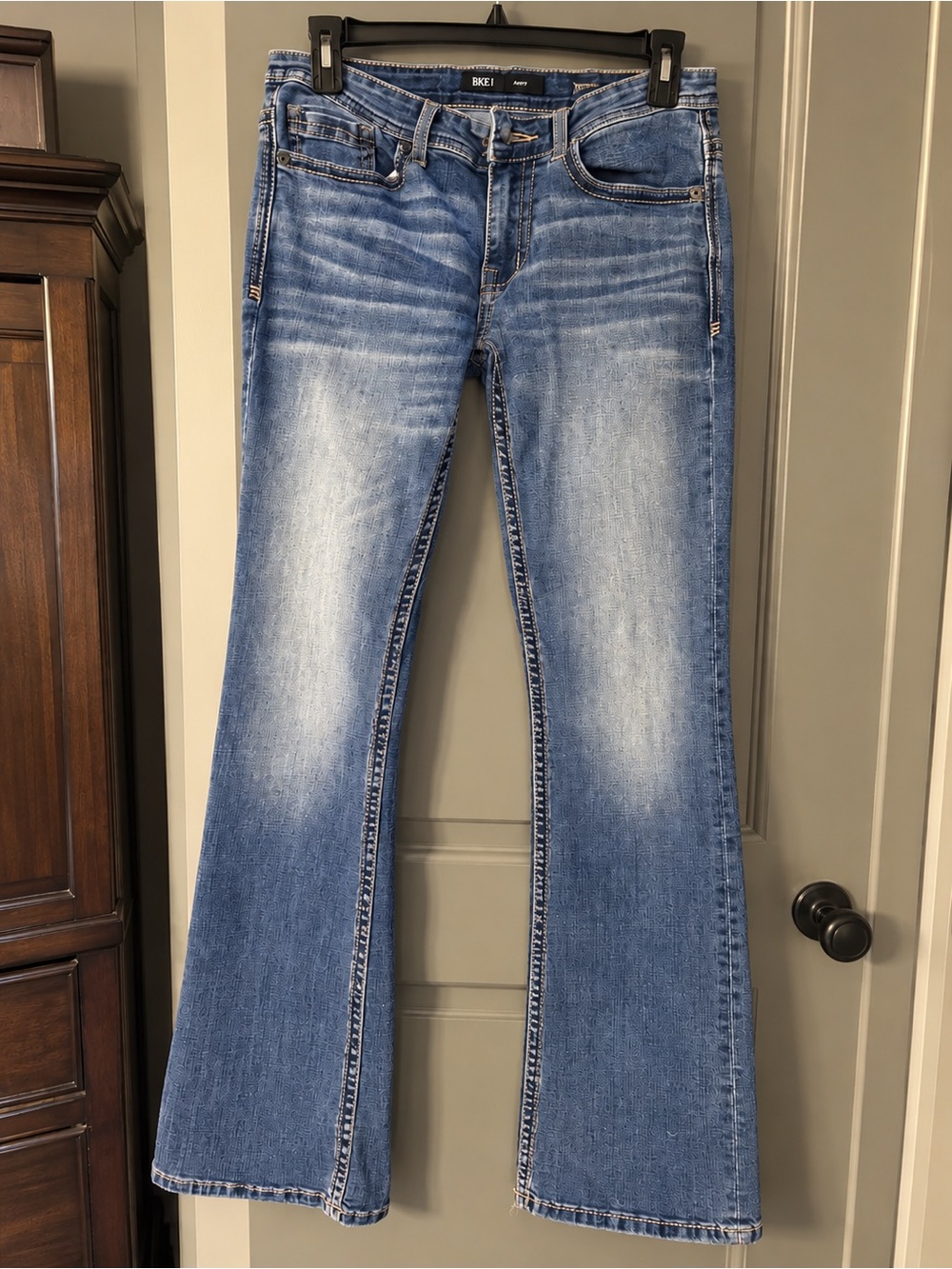 BKE Light Blue Flared Jeans